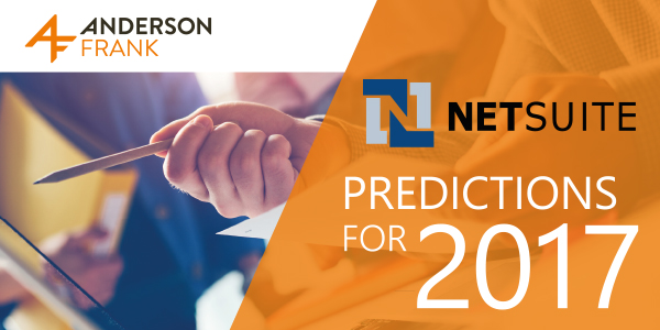 NetSuite Vorhersagen für 2017