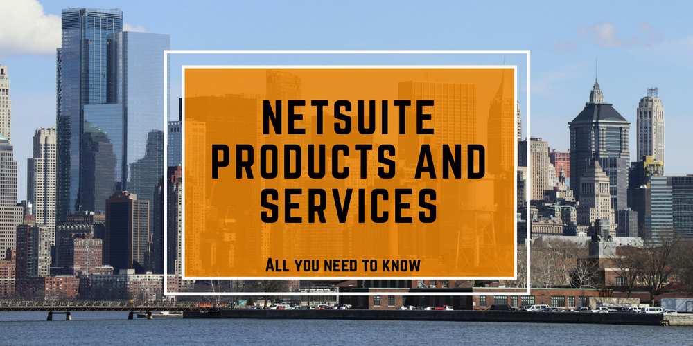 NetSuite Produkte Dienstleistungen