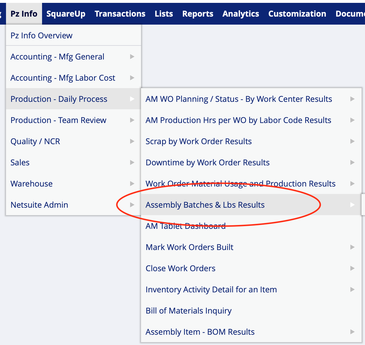 NetSuite clients corporate library